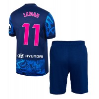 Camisa de time de futebol Atletico Madrid Thomas Lemar #11 Replicas 3º Equipamento Infantil 2024-25 Manga Curta (+ Calças curtas)